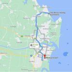 Directions to The Shores Holiday Apartments from mackay Airport